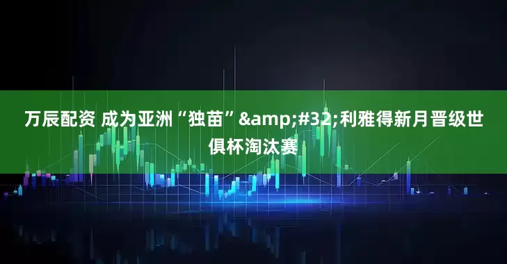 万辰配资 成为亚洲“独苗”&#32;利雅得新月晋级世俱杯淘汰赛